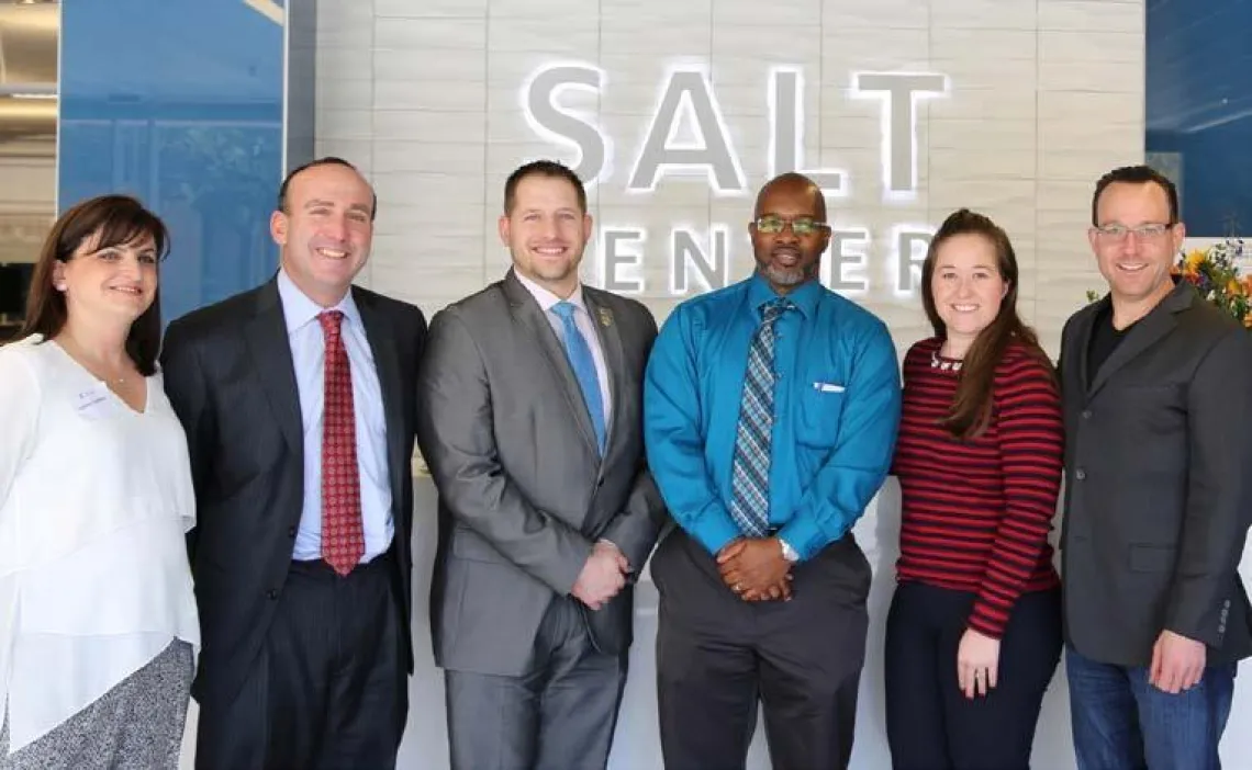 2017 Alumni Forum Participants, from left: Lauren Trattner, Mickey Haas, Armando Membrila, Shaun Brown, Morgan Barrick, Todd Hartley. Not pictured: Emily Pendleton