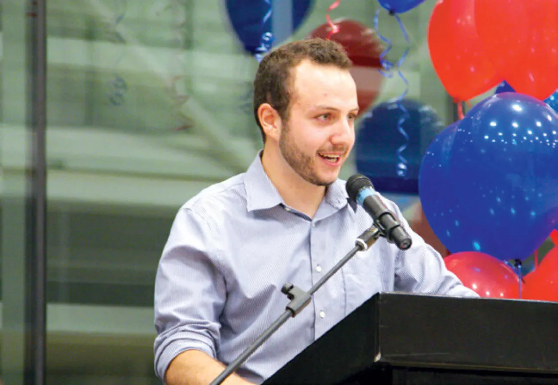 158 IS THE NUMBER OF FAMILIES ADAM PRESENTED TO DURING "TASTE OF SALT" EVENTS LAST SEMESTER