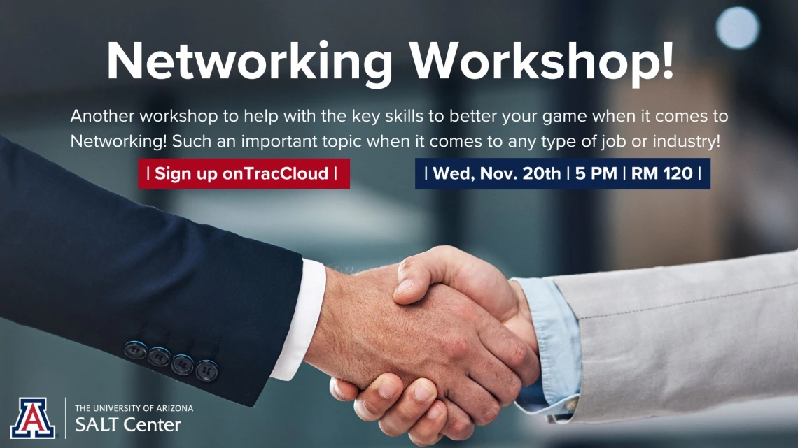 Flyer for Networking Workshop