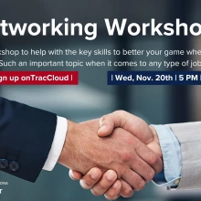 Flyer for Networking Workshop